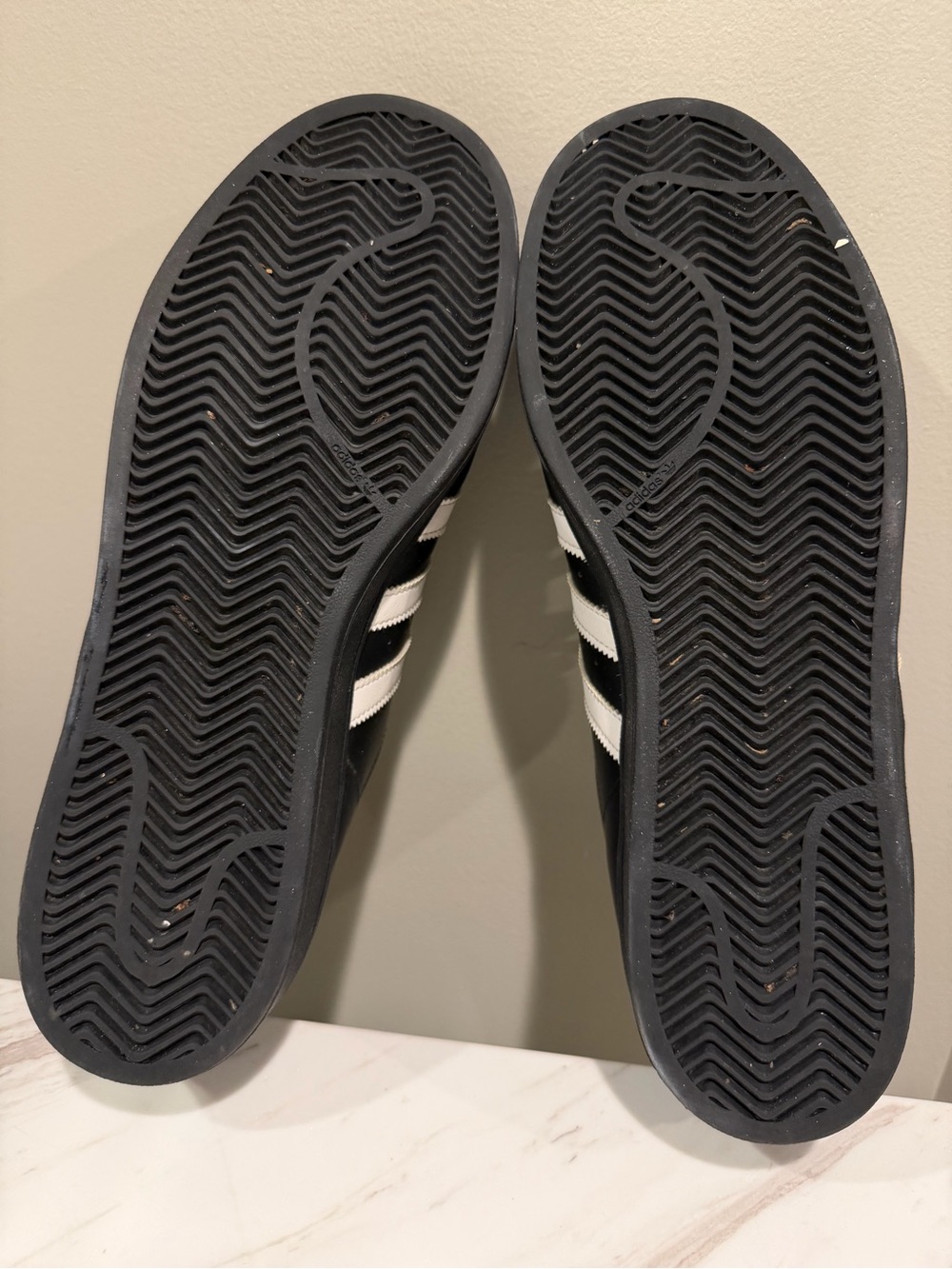 Adidas Superstar ADV Mens Shoes Core Black/Cloud White Size 13 Sneakers 3 Stripe - Picture 8 of 9